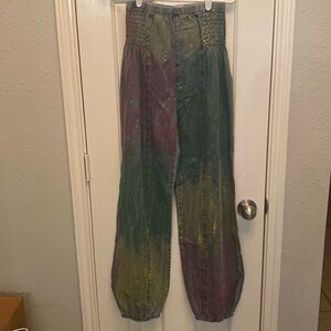 POL Paint splatter jeans